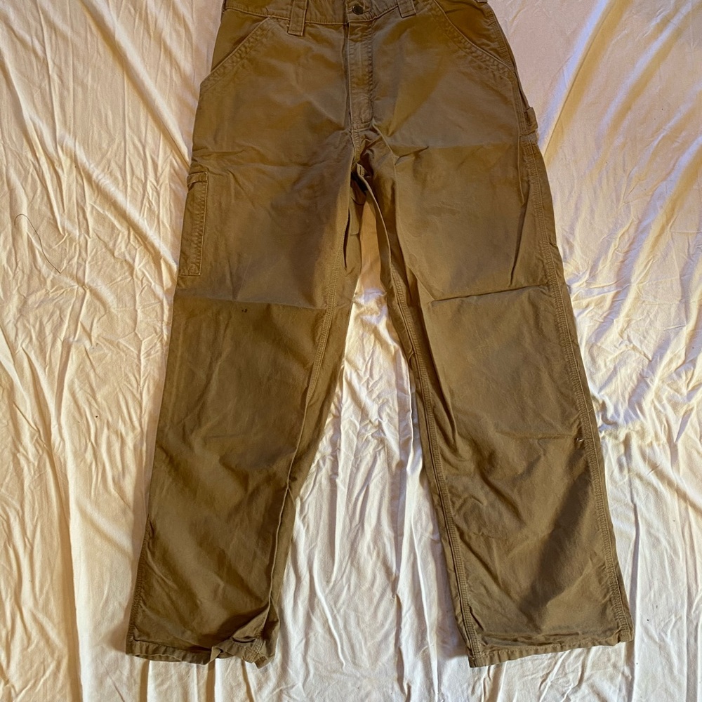 Carhartt dungaree pants 34x32
